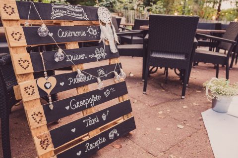 Palety se hodí dokonce i na svatbu!