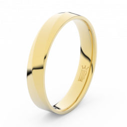Pánský snubní prsten ze žlutého zlata, Danfil DLR3026
