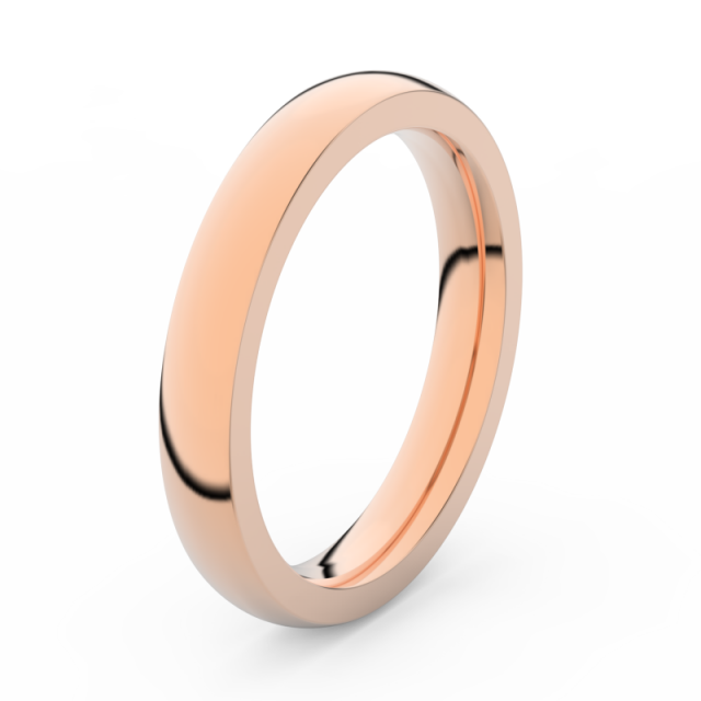 Pánský snubní prsten z růžového zlata, Danfil DLR3884