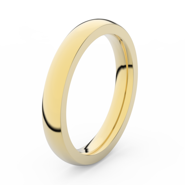 Pánský snubní prsten ze žlutého zlata, Danfil DLR3884