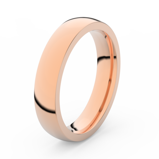 Pánský snubní prsten z růžového zlata, Danfil DLR3886