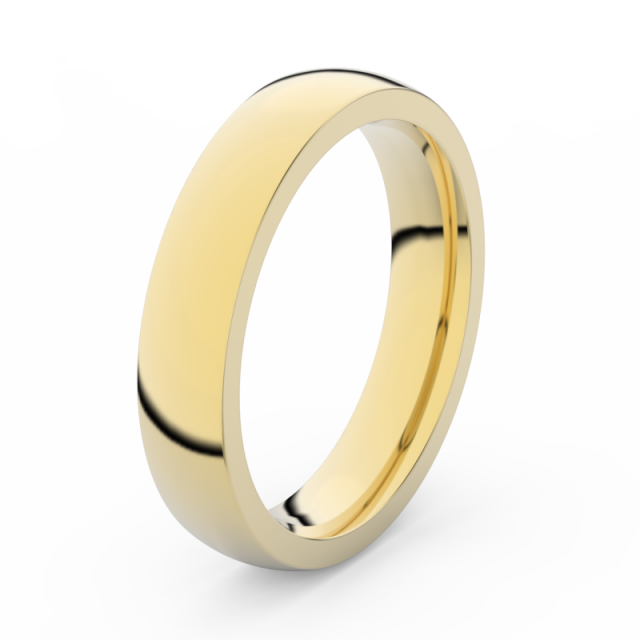 Pánský snubní prsten ze žlutého zlata, Danfil DLR3886