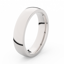 Pánský snubní prsten z bílého zlata Danfil DLR3887