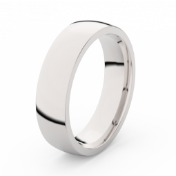 Pánský snubní prsten z bílého zlata Danfil DLR3498