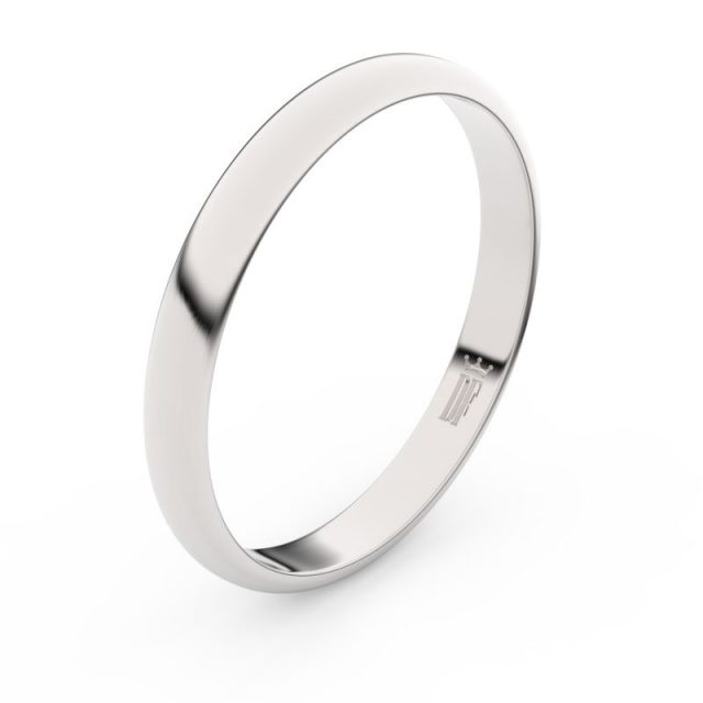 Snubní prsten z bílého zlata, Danfil FMR 2A30