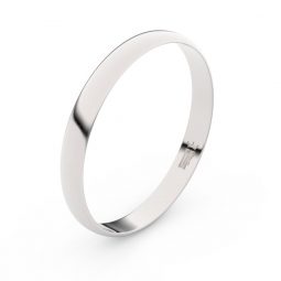 Snubní prsten z bílého zlata, Danfil FMR 4D30