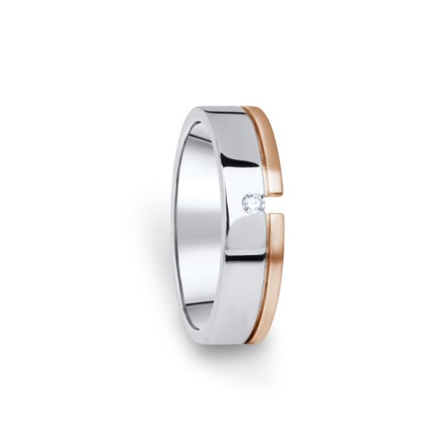 Zlatý dámský prsten DF 16/D, s briliantem