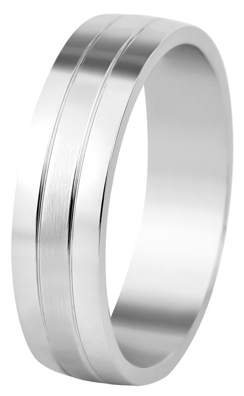 Beneto Snubní prsten z oceli SPP09 