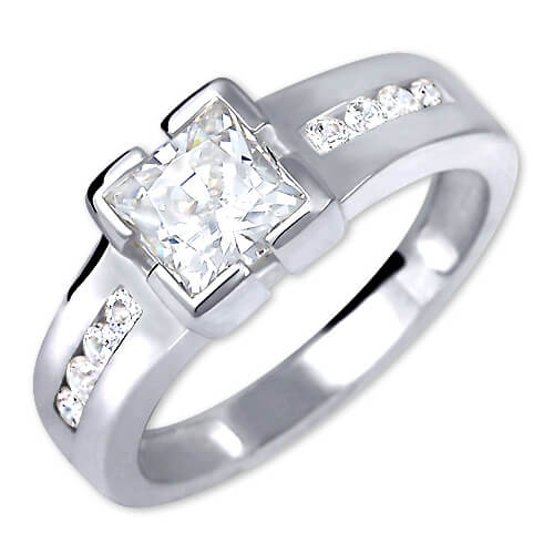 Brilio Silver Stříbrný zásnubní prsten 426 001 00416 04 