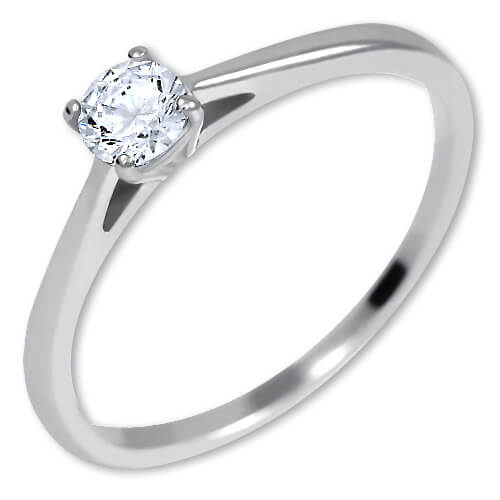 Brilio Silver Stříbrný zásnubní prsten 426 001 00539 04 