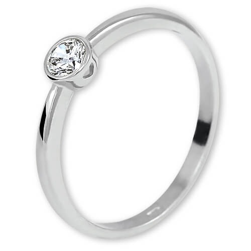 Brilio Silver Stříbrný zásnubní prsten 426 001 00575 04 