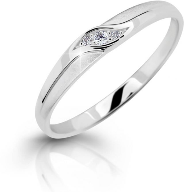 Cutie Diamonds Elegantní prsten z bílého zlata s brilianty DZ6815-2844-00-X-2 