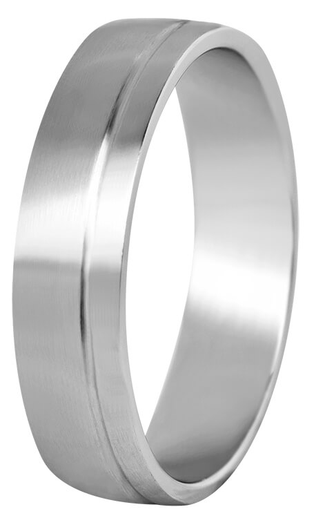 Beneto Pánský snubní prsten z oceli SPP06 