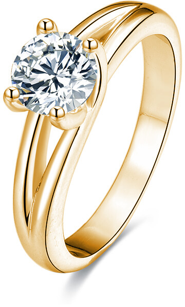 Beneto Stříbrný prsten s krystaly AGG199 
