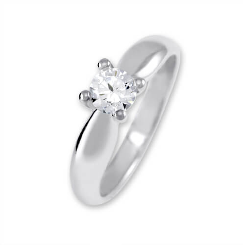 Brilio Silver Stříbrný zásnubní prsten 426 001 00401 04 