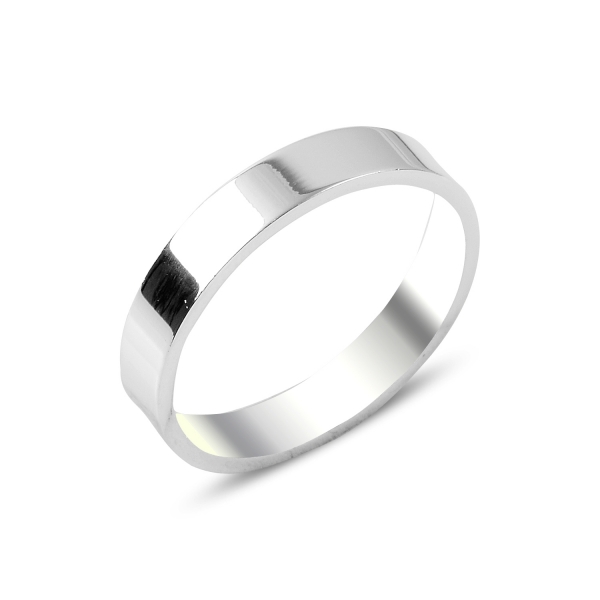 OLIVIE Snubní stříbrný prsten 5697
