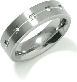 Boccia Titanium Snubní titanový prsten 0101-20