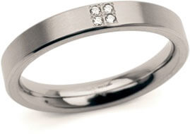 Boccia Titanium Snubní titanový prsten 0120-01 
