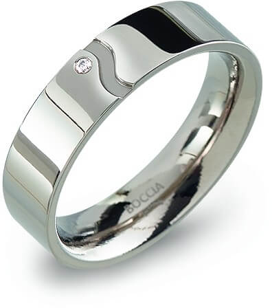 Boccia Titanium Snubní titanový prsten 0147-02 