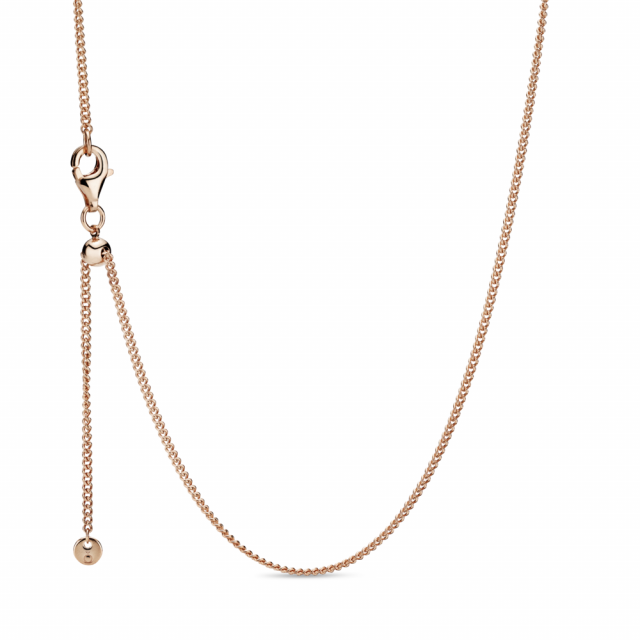 PANDORA řetízkový náhrdelník s prodloužením 388283