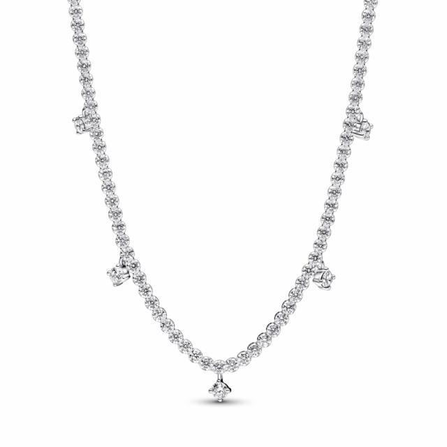 PANDORA náhrdelník Třpytivá krůpěj 392405C01
