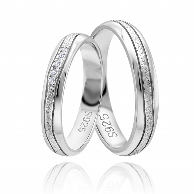 OLIVIE Snubní stříbrný prsten HARMONY 5923 , Pohlaví: Pánské