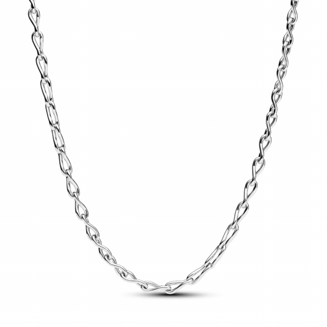 PANDORA stříbrný řetízkový náhrdelník Nekonečno 393052C00