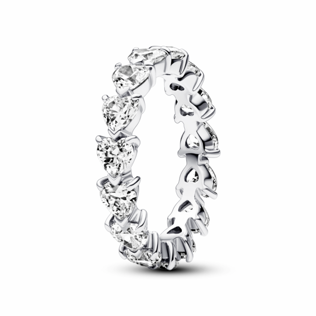 PANDORA prsten řada srdcí Věčný prsten 193103C01