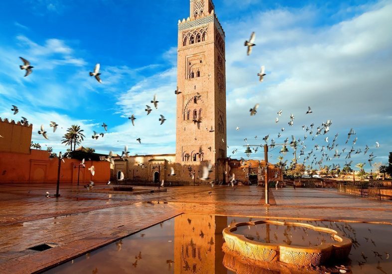 Mešita Kutubíja Marrakéš Maroko